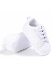 Fashion Baby Shoes Children White Sneakers For Girls Soft Flats Toddler Baby First Walkers Kids Sneakers Casual Infant Shoes