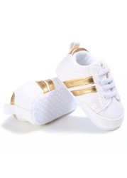 Fashion Baby Shoes Children White Sneakers For Girls Soft Flats Toddler Baby First Walkers Kids Sneakers Casual Infant Shoes