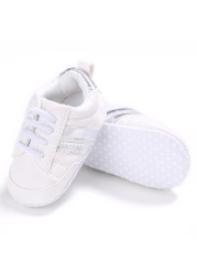 Fashion Baby Shoes Children White Sneakers For Girls Soft Flats Toddler Baby First Walkers Kids Sneakers Casual Infant Shoes