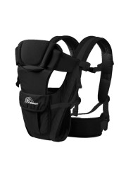 House Bear Baby Carrier Backpack Breathable Front Facing 4 in 1 Comfortable Infant Sling Backpack Pouch Wrap Baby Kangaroo New