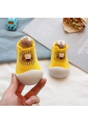 Baby Boys and Girls Shoes, Newborn Non-Slip Floor Socks, Soft Rubber Sole, Cute Baby Shoes