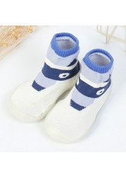 Baby shoes first baby shoes infant first walkers baby girl boy kids soft rubber sole baby shoes knit anti-slip socks