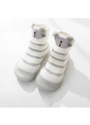 Baby shoes first baby shoes infant first walkers baby girl boy kids soft rubber sole baby shoes knit anti-slip socks