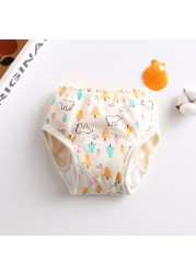 Cotton Reusable Baby Diapers Cute Waterproof Training Pants Panties Washable Underwear Infant Cloth Diapers Baby Diaper Diapers