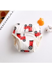 Cotton Reusable Baby Diapers Cute Waterproof Training Pants Panties Washable Underwear Infant Cloth Diapers Baby Diaper Diapers