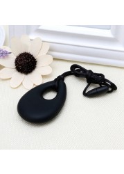 1pc Silicone Teardrop Necklace Teething Necklace for Autism Teether Chew Sensory