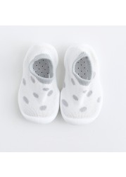 Cute Baby Anti-Slip Frist Walkers Cartoon Newborn Baby Girls Boys Anti-Slip Socks Slippers Boots Shoes Suitable for Baby Toddler