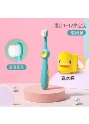 Soft Toothbrush For Boys And Girls 1-12 Years Old Cartoon Toothbrush For Kids Cute Teeth Cleaning Teeth Cleaning