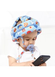 Baby Safety Hat, Cotton, Protective, Anti-Bumper, Girls, Boys, Infant Running & Walking Hats