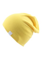 Newborn Baby Solid Color Knitted Cotton Hats Earmuffs Autumn Winter Colorful Crown Hat