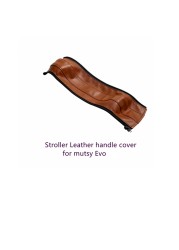 Baby PU Leather Handle Covers For Mutsy Evo Stroller Stroller Bumper Protective Cases Armrest Covers Carriage Bar Accessories