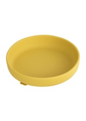 100% Food Safe Approval Silicone Tableware For Kids Fashionable Round Dishes Food Waterproof Training Bowl Baby Accessories