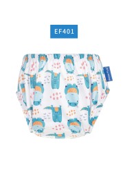 Happyflute 3 Sizes Kids Soft Swimming Shorts Baby Cover Reusable Breathable Cloth Diaper