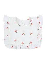 M76C New Baby Feeding Waistcoat Infant Saliva Towel Baby Soft Cotton Burp Cloth