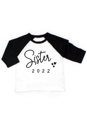 I'm Going To Be A Big Brother/Sister 2022 Kids Boys Girls Long Sleeve Tops Brothers Siters Family Looking T-shirts Drop Ship