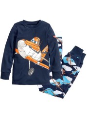 New Children Pajamas Sets Kids Boys Girls Cars Baby Clothes Sleepwear Cotton Pajamas Lightning McQueen Cartoon Sleepwear Set