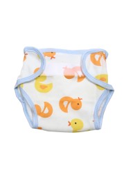 1pc Adjustable Reusable Baby Kids Boys Girls Washable Cloth Diaper Set Reusable Baby Nappies Solid Diaper