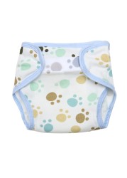 1pc Adjustable Reusable Baby Kids Boys Girls Washable Cloth Diaper Set Reusable Baby Nappies Solid Diaper