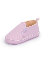 New Baby Boy Girl Shoes Newborn Girl Shoes Soft Sole PU Leather Casual Toddler Shoes 0-18 Months First Walkers Moccasins