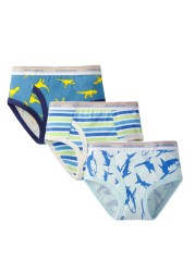 3pcs/set Cartoon Dinosaur Cotton Boys Boxer Underpants Children Panties Warm Cartoon Underwear Kids Panty Shorts 3-10 Years