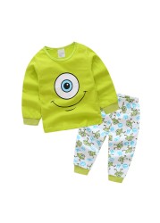 1-7y New Kids Twisty Woody Buzz Lightyear Pajamas Sets Baby Girls and Boys Clothes Pajamas Cartoon 2 Pieces Set