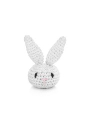 2020 New Handmade Crochet Cotton Rabbit DIY Baby Pacifier Chain Infant Accessories Teether 95AE