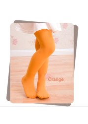 8pcs/lot Summer Style Baby Girl Tights Weddings Party Latin Dance Velvet Kids Pantyhose