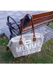 Mother Bag Large Capacity Mom Baby Diaper Bag Multifunctional Baby Stroller Bag Women Handbag Travel Diaper Bags For Baby Care VİP