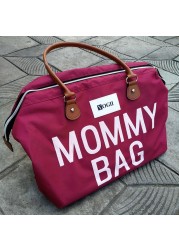 Mother Bag Large Capacity Mom Baby Diaper Bag Multifunctional Baby Stroller Bag Women Handbag Travel Diaper Bags For Baby Care VİP