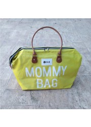 Mother Bag Large Capacity Mom Baby Diaper Bag Multifunctional Baby Stroller Bag Women Handbag Travel Diaper Bags For Baby Care VİP