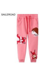 Sailroad 2-7 years 2022 New Spring Dinosaurs pants for boy kids boys pants pants casual sweatertrousers warm sports pants