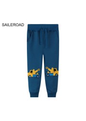 Sailroad 2-7 years 2022 New Spring Dinosaurs pants for boy kids boys pants pants casual sweatertrousers warm sports pants