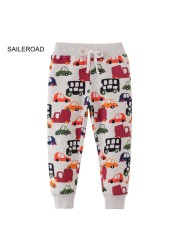 Sailroad 2-7 years 2022 New Spring Dinosaurs pants for boy kids boys pants pants casual sweatertrousers warm sports pants