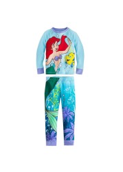 New Children's Rapunzel Clothing Set Boys Sleepwear Clothes Kids Pajamas Set Baby Girls Cotton Pajamas Cartoon Pajamas