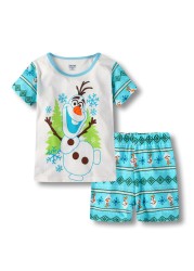 New Children's Rapunzel Clothing Set Boys Sleepwear Clothes Kids Pajamas Set Baby Girls Cotton Pajamas Cartoon Pajamas