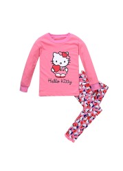 New Children's Rapunzel Clothing Set Boys Sleepwear Clothes Kids Pajamas Set Baby Girls Cotton Pajamas Cartoon Pajamas