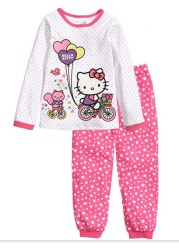 New Children's Rapunzel Clothing Set Boys Sleepwear Clothes Kids Pajamas Set Baby Girls Cotton Pajamas Cartoon Pajamas