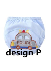 6pcs/lot Baby Training Pants Study Children Diaper Underwear/Infant Learn Panties Newborn 80/90/100