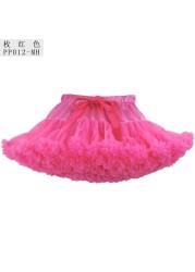 1-10 Years Girls Tutu Skirt Ballerina Skirt Kids Fluffy Skirt Ballet Ballet Skirts Ballerina Ballet Skirt Princess Girl Tulle Mini Skirt