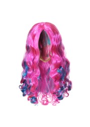 Elsa Mermaid Anna Wigs Princess Cosplay Accessory Unicorn Snow White Descendant of Moana Heandband Hair Accessories