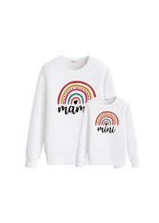 Mom Shirts Girls Boys Summer Family Shirts Cartoon Print Kids Adult Mommy and Me Clothes JYF Clothes