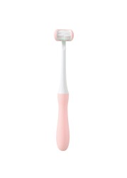 Baby Training Toothbrush Oral Care Baby Toothbrush Safety Triple Ribbon Brush Kindergarten Oral Health Care Products