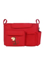 Baby Stroller Organizer Accessories Cartoon Large Capacity Waterproof Pram Buggy Stroller KF095