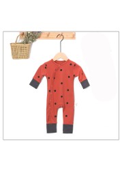 Yg 2022 Summer New Baby Tights Boy Baby Girl Clothes Baby Cotton Printed Jumpsuit 0-2 Years