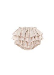 Baby Girls Ruffle Short Pant For Newborns Toddler Kids New Summer Diaper Cover Shorts Pants Big PP Shorts JYF