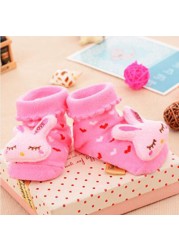 Baby Socks Newborn Cartoon Animal Floor Socks Anti Slip Kids Cotton Shoes Boots Autumn Winter Socks for Children Boy Girls Socks