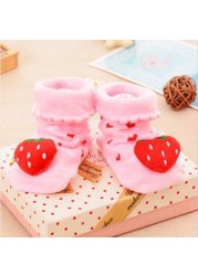 Baby Socks Newborn Cartoon Animal Floor Socks Anti Slip Kids Cotton Shoes Boots Autumn Winter Socks for Children Boy Girls Socks