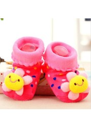 Baby Socks Newborn Cartoon Animal Floor Socks Anti Slip Kids Cotton Shoes Boots Autumn Winter Socks for Children Boy Girls Socks