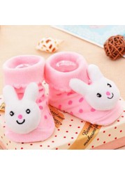 Baby Socks Newborn Cartoon Animal Floor Socks Anti Slip Kids Cotton Shoes Boots Autumn Winter Socks for Children Boy Girls Socks