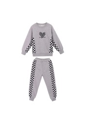 WKPK New Spring Autumn Girl Casual Clothes Sets 4-18 Years Students Outdoor Tracksuit Fashion Comfortable Family Kids Clothes